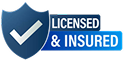 licensed and insured